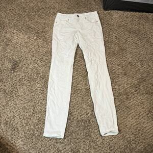 No Boundaries Low Rise Skinny white Jeans Women Size 1
